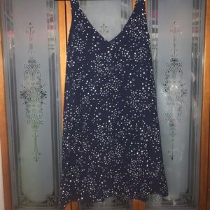 Sanctuary dress blue with stars so cute flowy